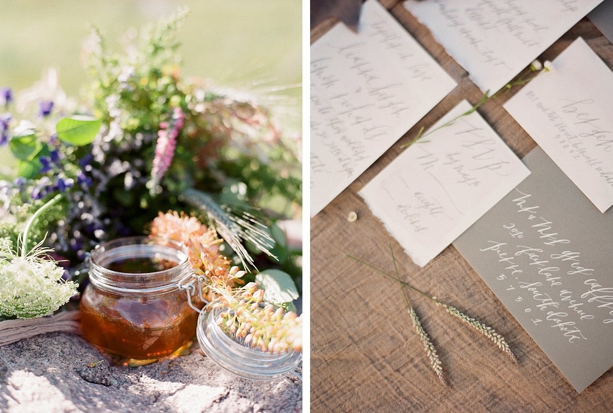 Whimsical Prairie Bride Wedding Inspiration / Film photography by Golden Veil Photography