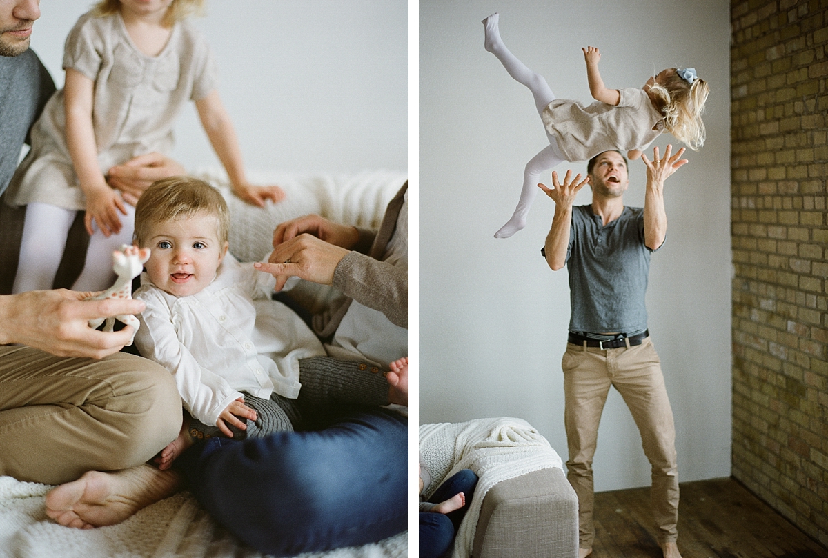 Intimate film family portraits by Golden Veil Photography North Dakota Midwest