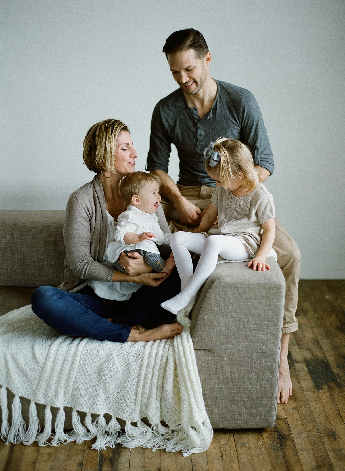 Intimate film family portraits by Golden Veil Photography North Dakota Midwest