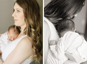lifestyle home family newborn photography session by golden veil photography midwest north dakota